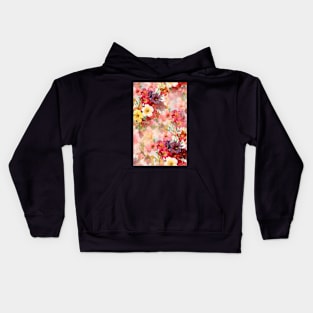 Vintage Fabric Texture Kids Hoodie